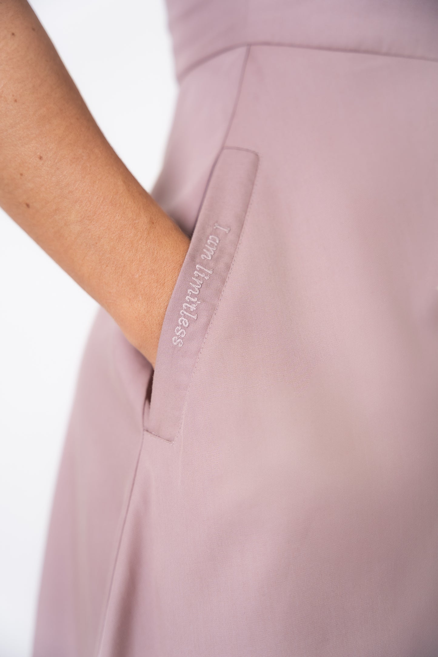 I am Limitless Dress (Burnt Lilac)